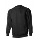 Sweatshirt med rund hals