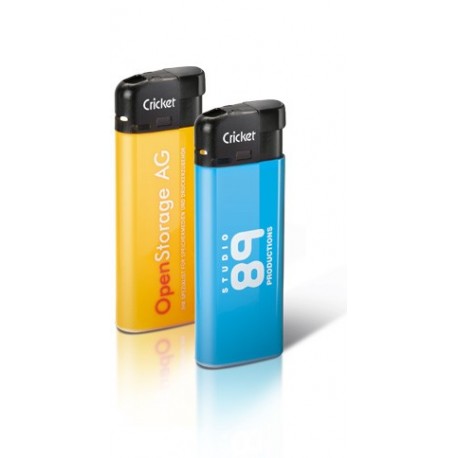 Cricket Pocket lightere med logo reklame
