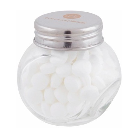 Mini bolcheglas med pastiller