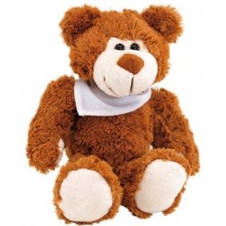 Plys bamse ca 17cm, 88gram