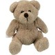 Blød plys bamse, 10x8 cm, 32 gram