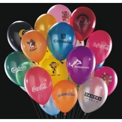 Balloner, incl luxustryk, 33cm Ø  13RDTSA137
