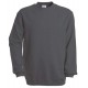 B&C rundhalset sweatshirt