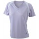 Dame løbe t-shirt med v-hals