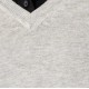 Clique sweater med V-hals