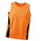 Herre løbe tanktop med logo