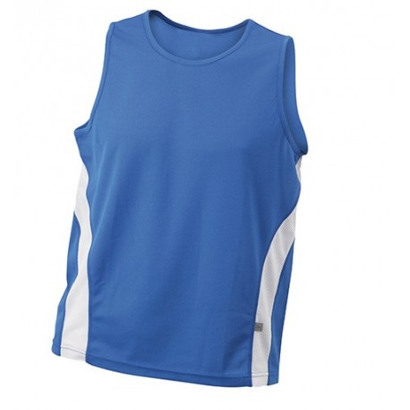Herre løbe tanktop med logo