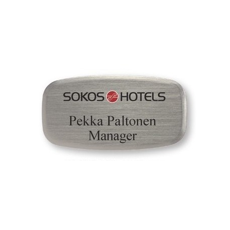 Navneskilte rektangulær