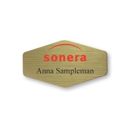 Navneskilte sekskantet
