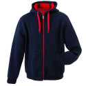 Sweatshirts med lynlås